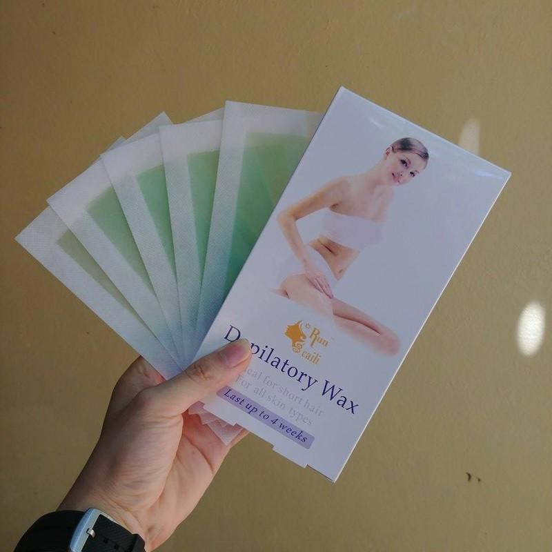 Hộp Wax Lông Lạnh Run Caili Depilatory Wax (Trắng)
