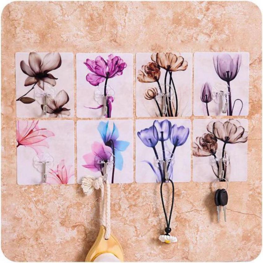 set 10 mắc hít dính tường chịu lực siêu chắc hình 3D mới, móc treo tường 3D cao cấp, 10 moc treo tuong 3D cao cap, set 10 mac hit dinh tuong chiu luc sieu chac hinh 3D moi
