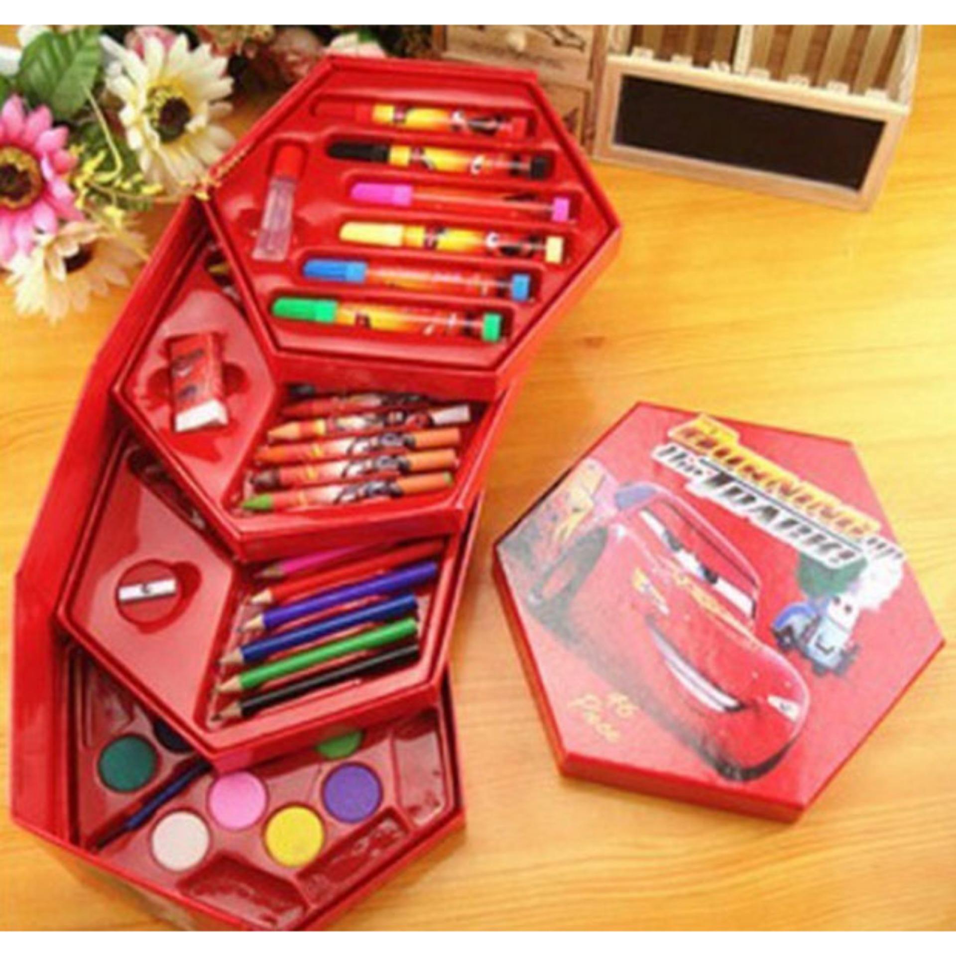 Hộp màu xoay 4 tầng
