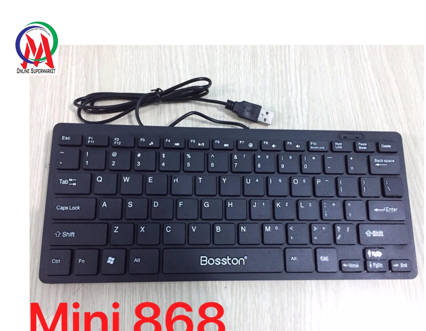 [HCM]Bàn phím mini bosston 868