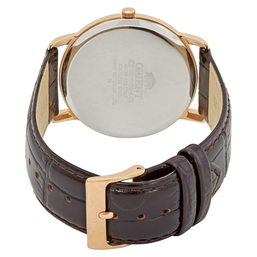 Đồng hồ nam dây da Orient FUG1R005W6