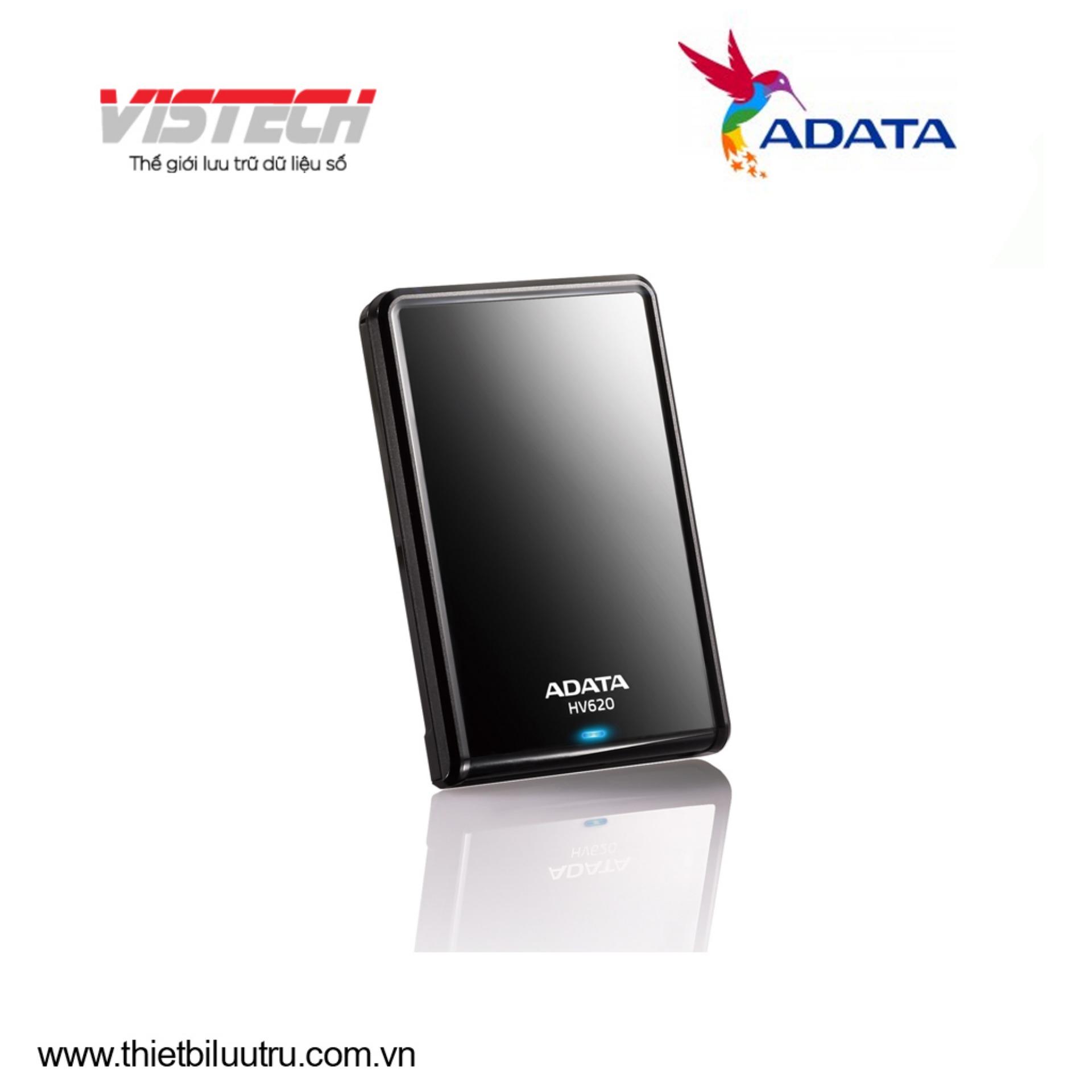 Ổ cứng di động 3.0 2TB ADATA HV620 (Đen) - Hàng Chính Hãng