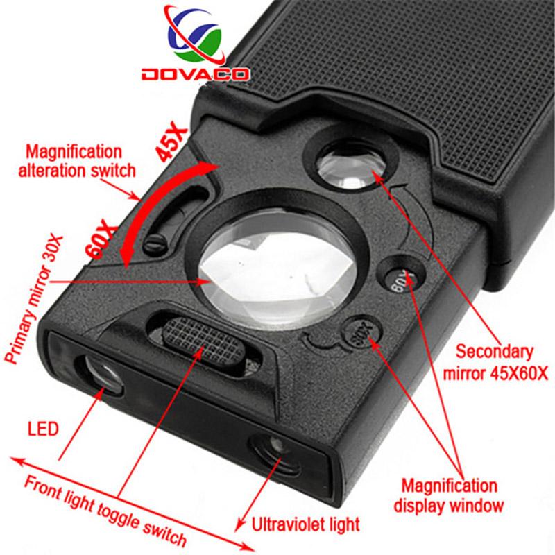 Kính lúp cầm tay mini 30X-45X-60X