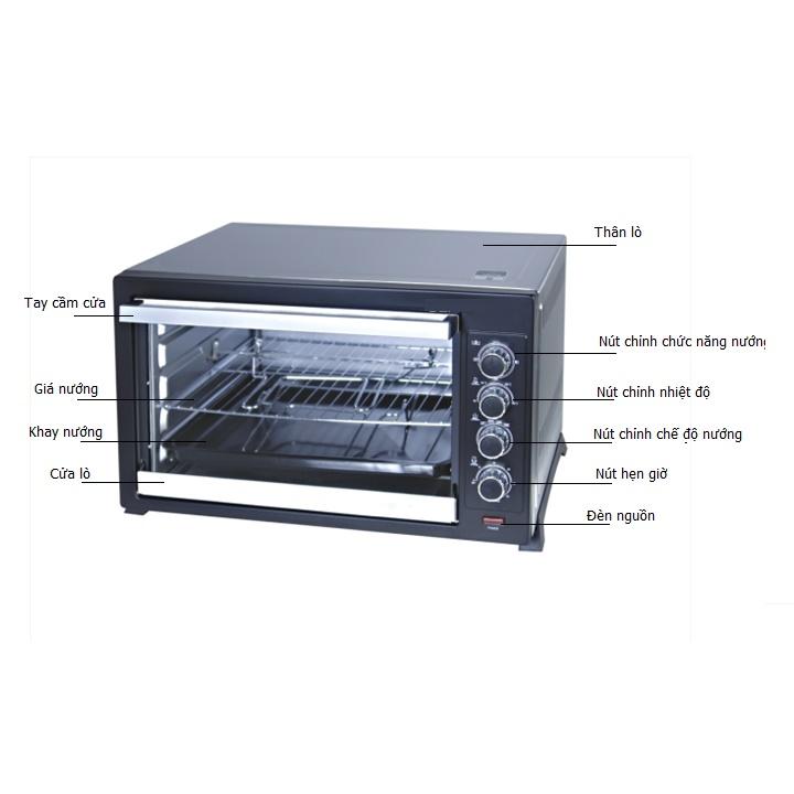 LÒ NƯỚNG SANAKY VH-709N–70L (INOX)