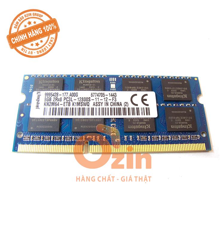 Ram Laptop DDR3L 8GB nhiều hãng (Kingston, Elpida, Samsung, Netac... )