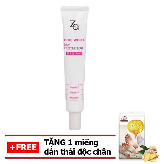 Combo 2 kem chống nắng ZA TRUE WHITE SPF26+++