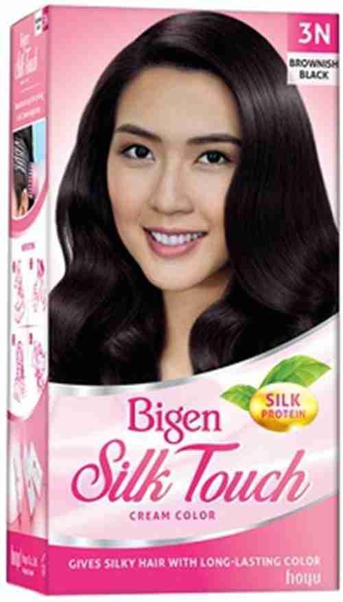 ( Số 3N )Thuốc nhuộm tóc Bigen Silk Touch - nâu đen