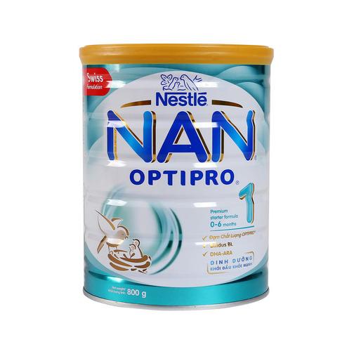 Sữa bột Nestlé NAN OPTIPRO 1 (800g) Hộp thiếc