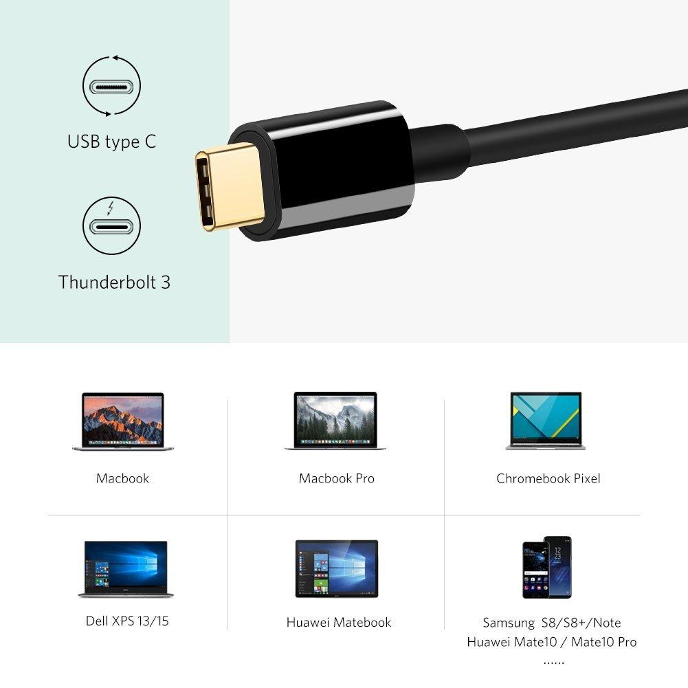 Cáp USB Type C to HDMI và VGA Ugreen - Adapter USB C