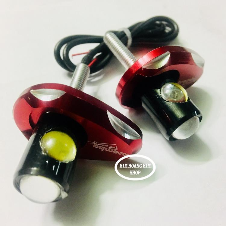 Bộ Xi Nhan Viền Nhôm Led Multi dành cho Exciter,moto,Xe máy(Màu Đỏ)