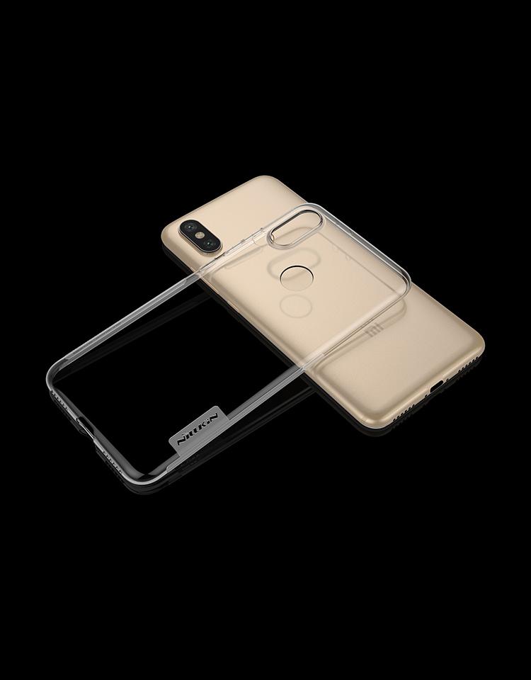 Ốp Lưng Silicon Nillkin Cho Xiaomi Mi 6X (Trong Suốt)