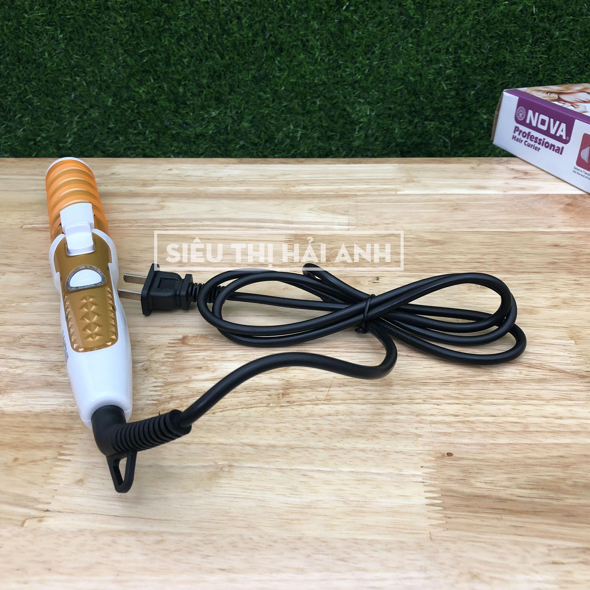 Máy uốn tóc, làm xoăn tóc Nova tự động chuẩn salon - GDHK514