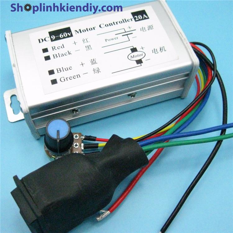 Điều tốc motor 775 - 20A có công tắc đảo chiều