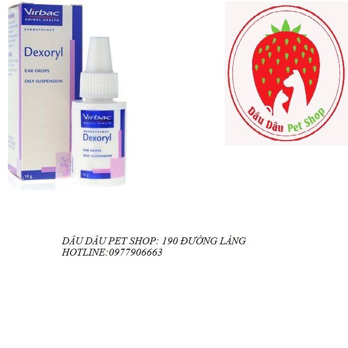 DEXORYL - TRỊ VIÊM TAI CHO CHÓ MÈO