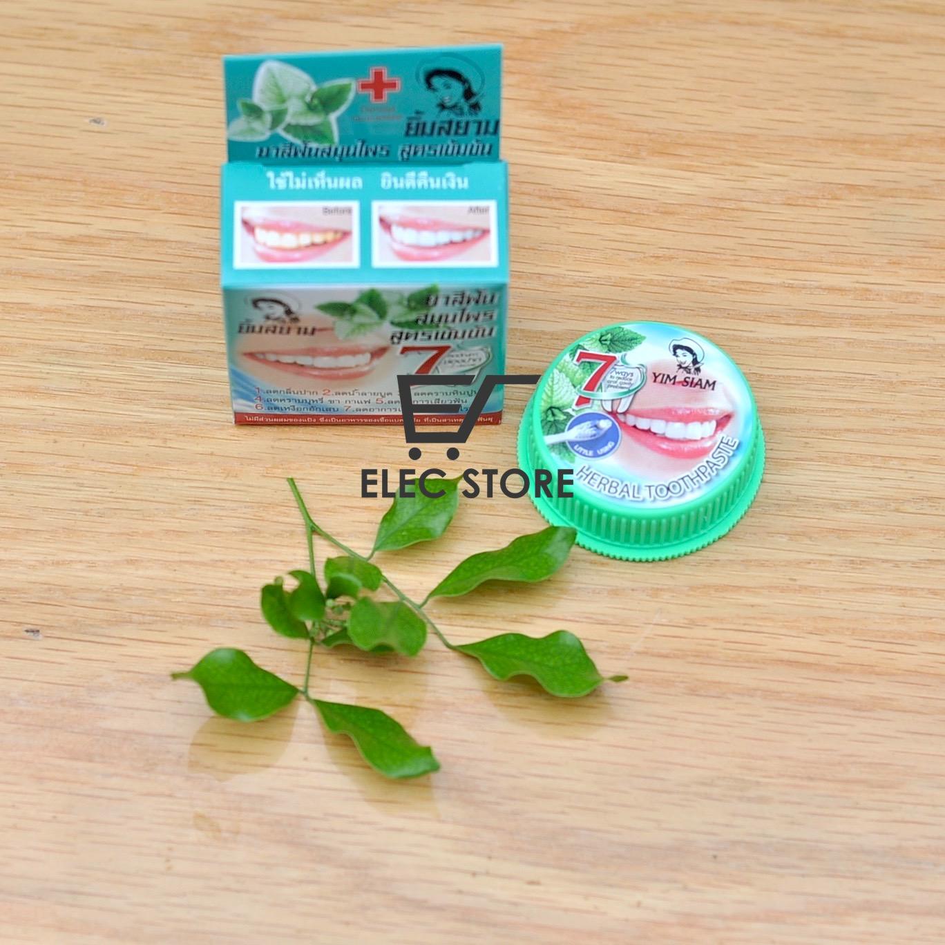 Kem trắng răng Yim Siam 25g Thái Lan