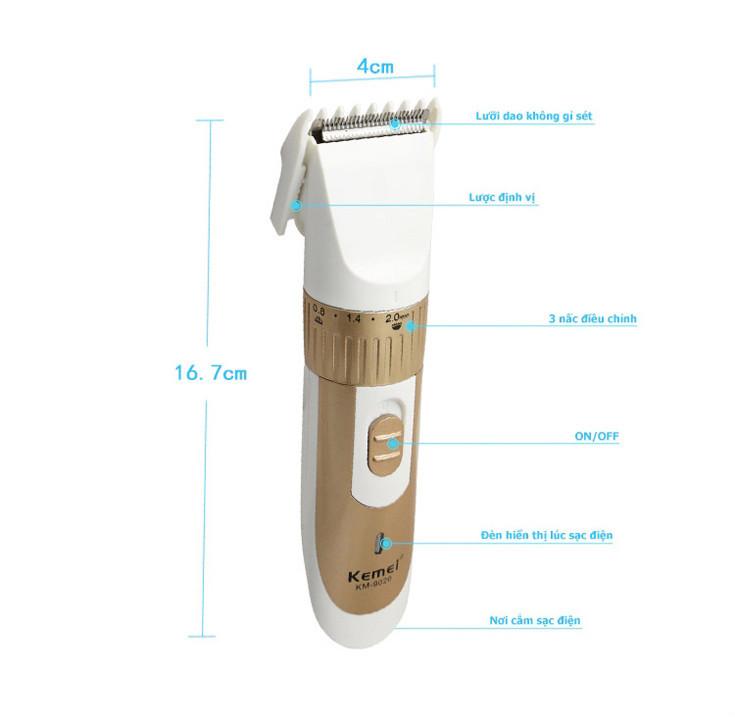 Tông đơ cắt tóc sạc điện km-9020