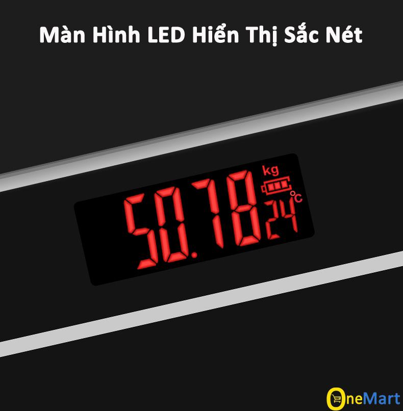 Cân điện tử siêu gọn dùng cho gia đình Iscale (Đen)