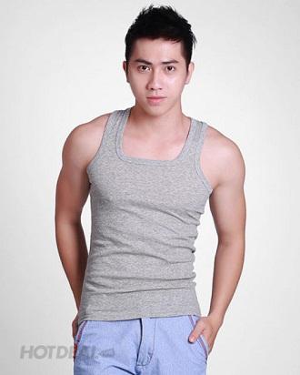 [HCM]Bộ 3 áo thun nam 3 lỗ body ( đen trắng xám )