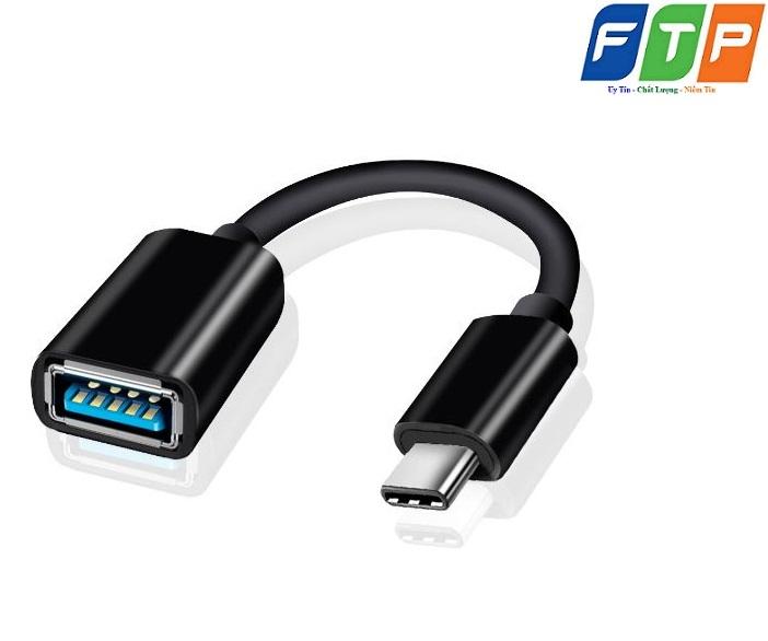 Cáp OTG Type-C sang USB 3.0 FTP kết nối dữ liệu USB, bàn phím, chuột , tay game