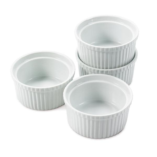 Lố 12 Khuôn sứ Tròn làm bánh 7cm (Ramekin)