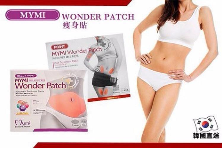 Miếng dán tan mỡ bụng Hàn Quốc MyMi Wonder Patch (Bộ 5 miếng)