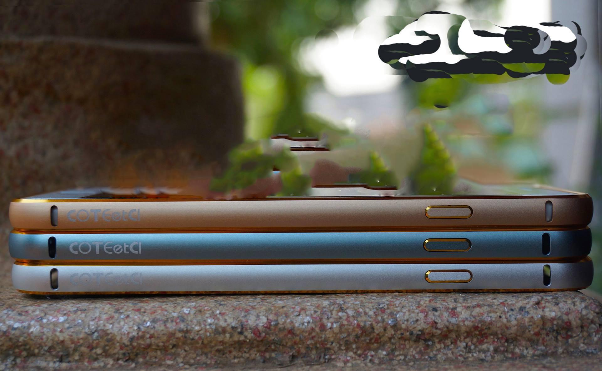 Ốp viền nhôm Coteetci cho iPhone 6 6S Tặng kính cường lực