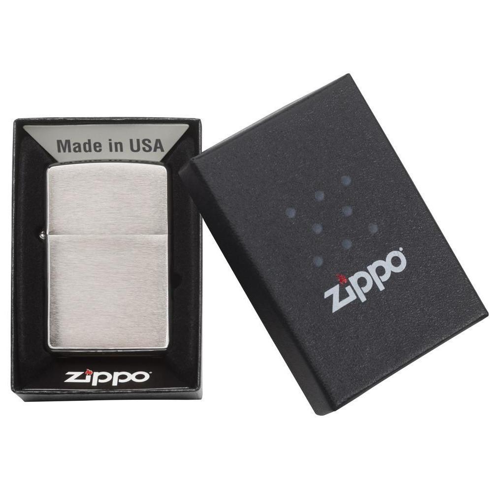 BẬT LỬA ZIPPO ARMOR™ BRUSH CHROME