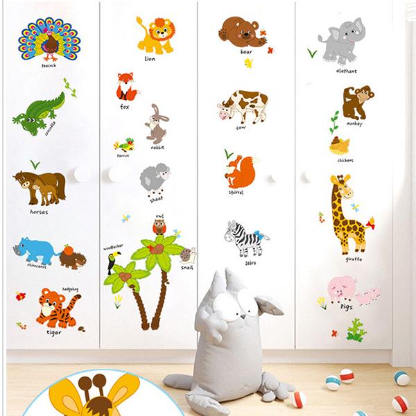 [Hcm]Wall Decal of Various Animals 2
