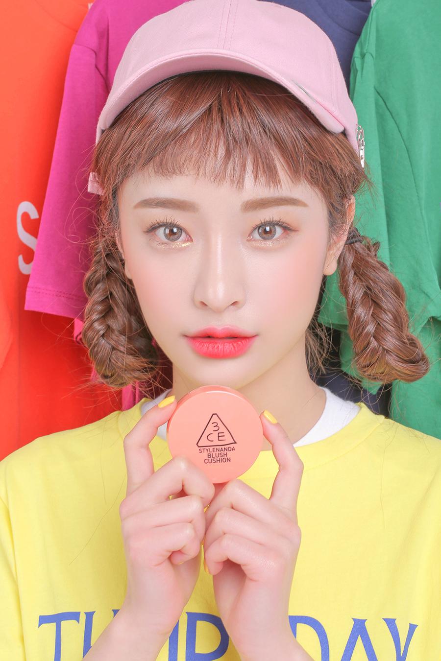 Phấn má dạng kem 3CE Blush Cushion màu
