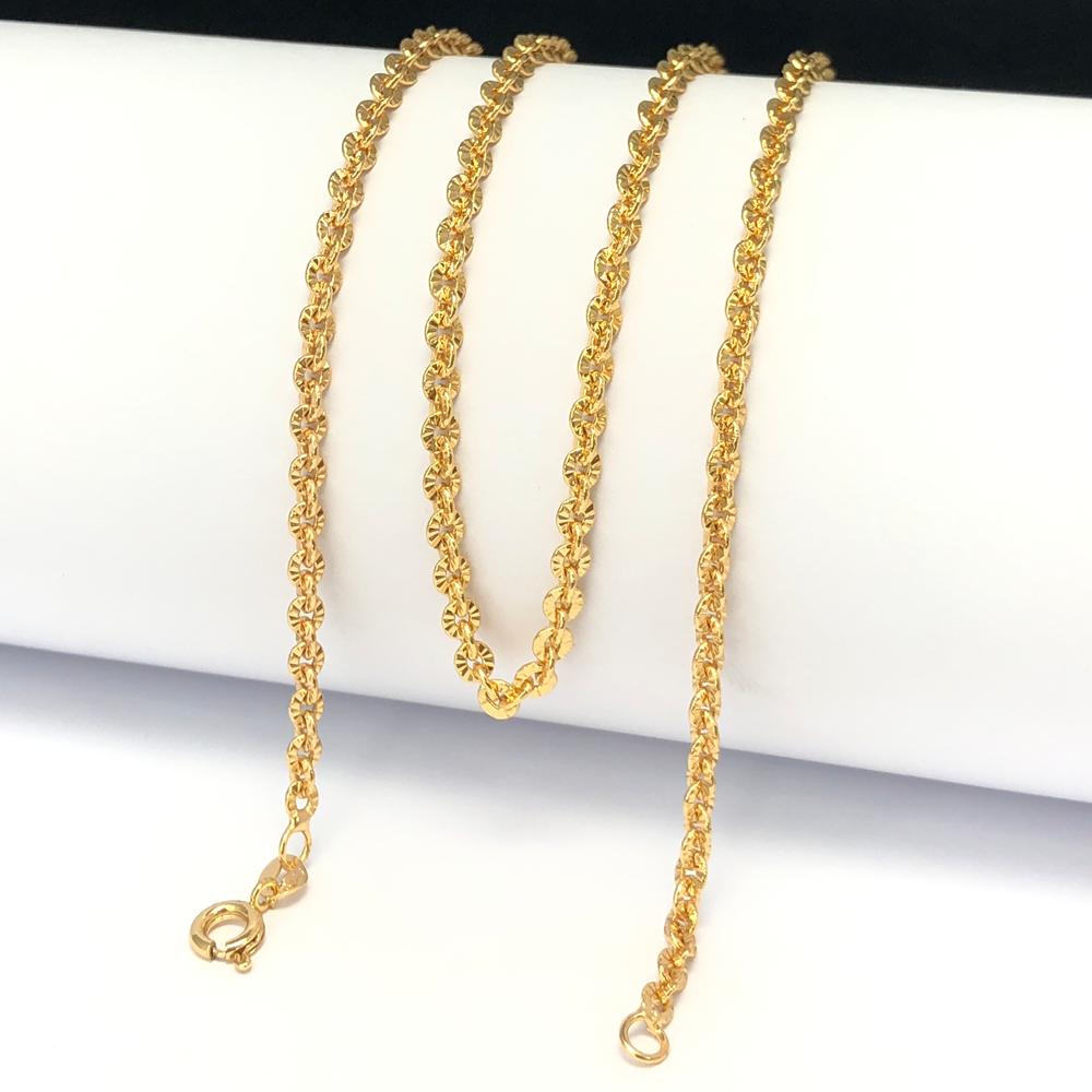 Dây chuyền nam nữ mạ vàng 18k cao cấp - dc039l62