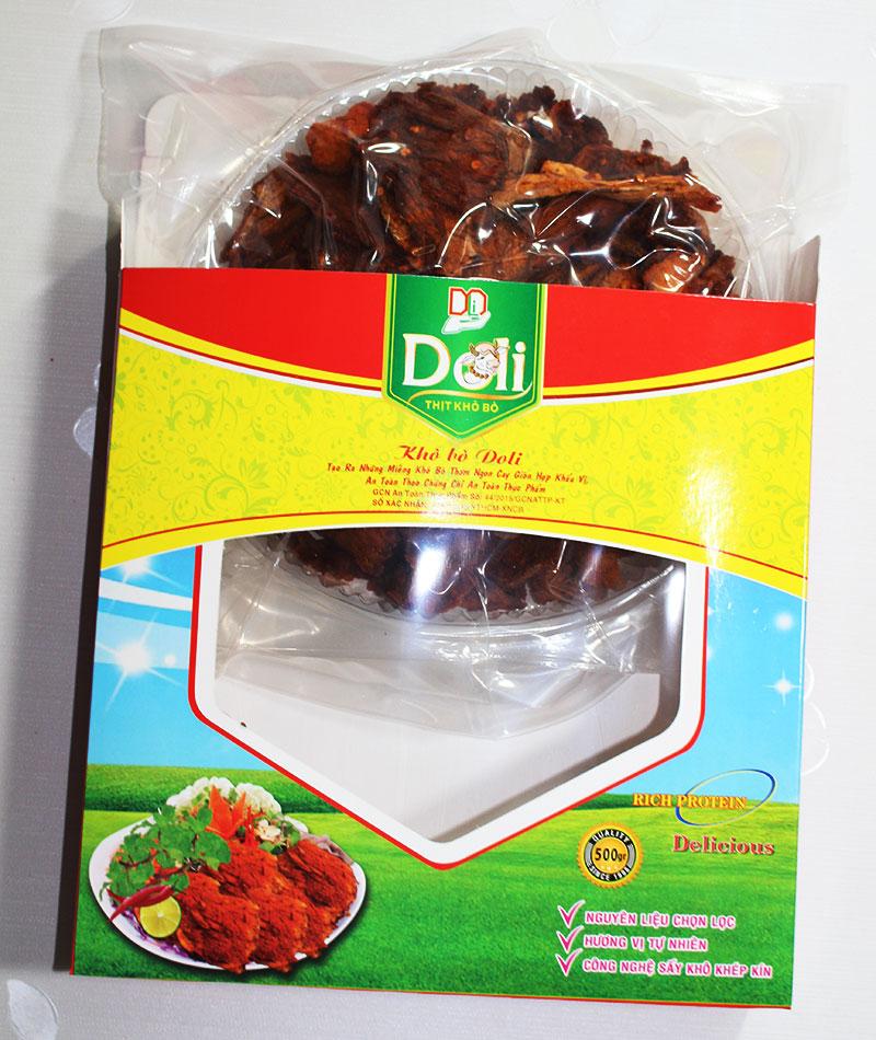 [Hcm]Crispy Beef Jerky in Small Pieces (500Gr)