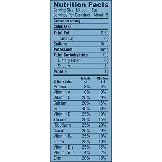 Bột ăn dặm Gerber vị gạo bổ sung DHA & Probiotic - 227g