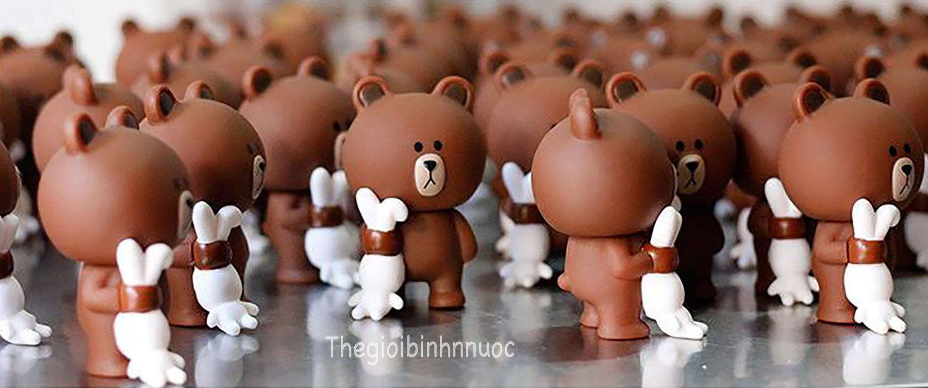 [HCM]Móc Khóa Line Gấu Brown Thỏ Cony K25
