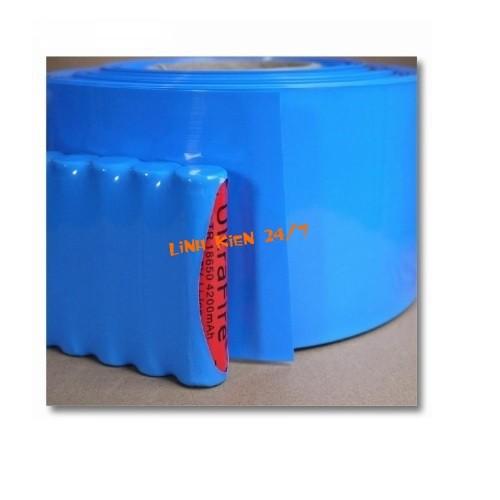 MÀNG CO NHIỆT PVC CÁCH ĐIỆN BỌC CELL PIN 18650- 50MM (1 MÉT)