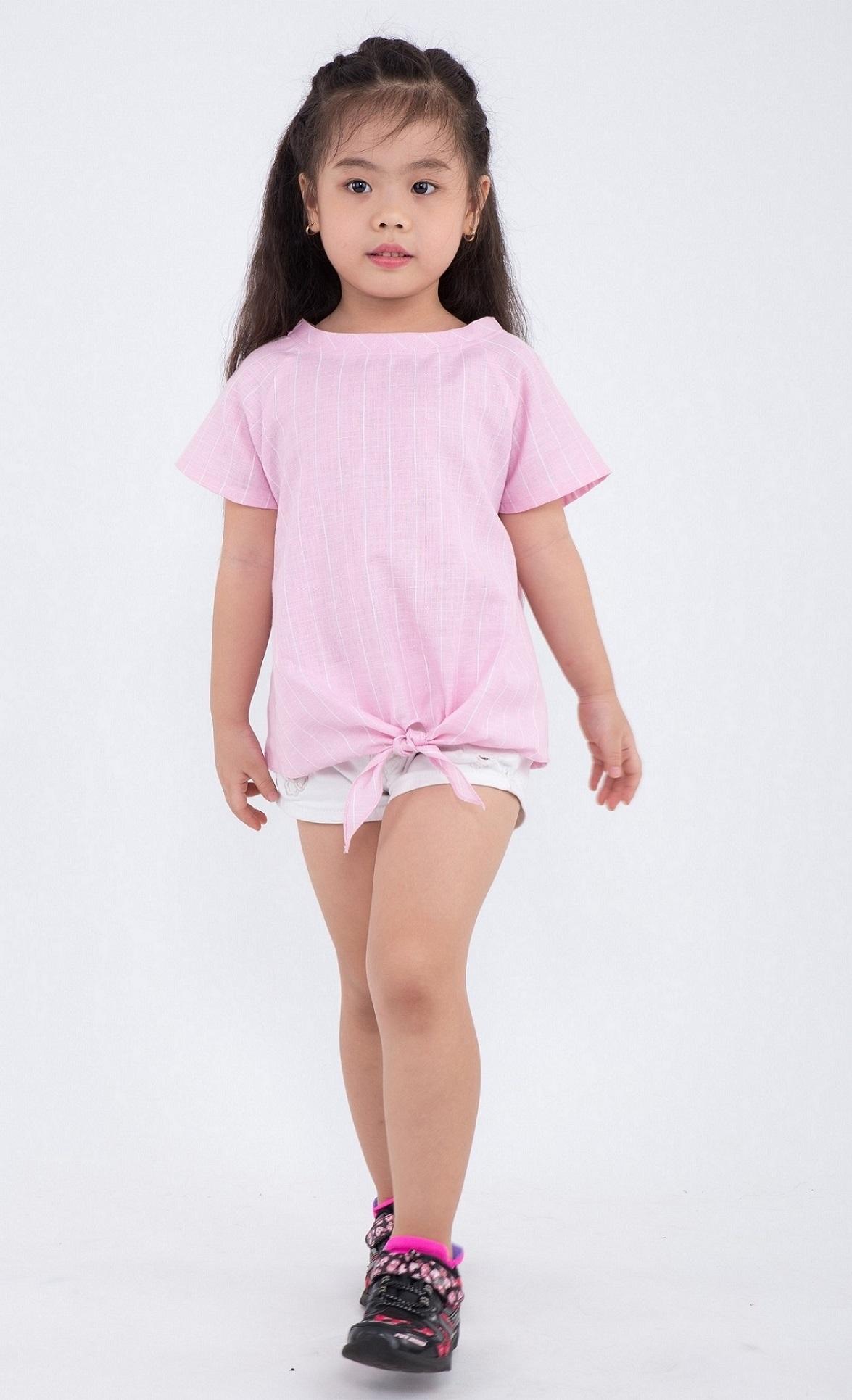 Áo kiểu bé gái Ugether UKID169 (Hồng)