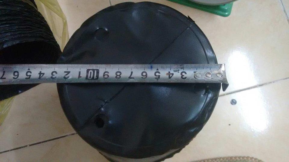1KG CHẬU NHỰA MỀM ƯƠM CÂY (BỊCH, TÚI BẦU) 23x18 (1kg = khoảng 75 chậu 23x18)