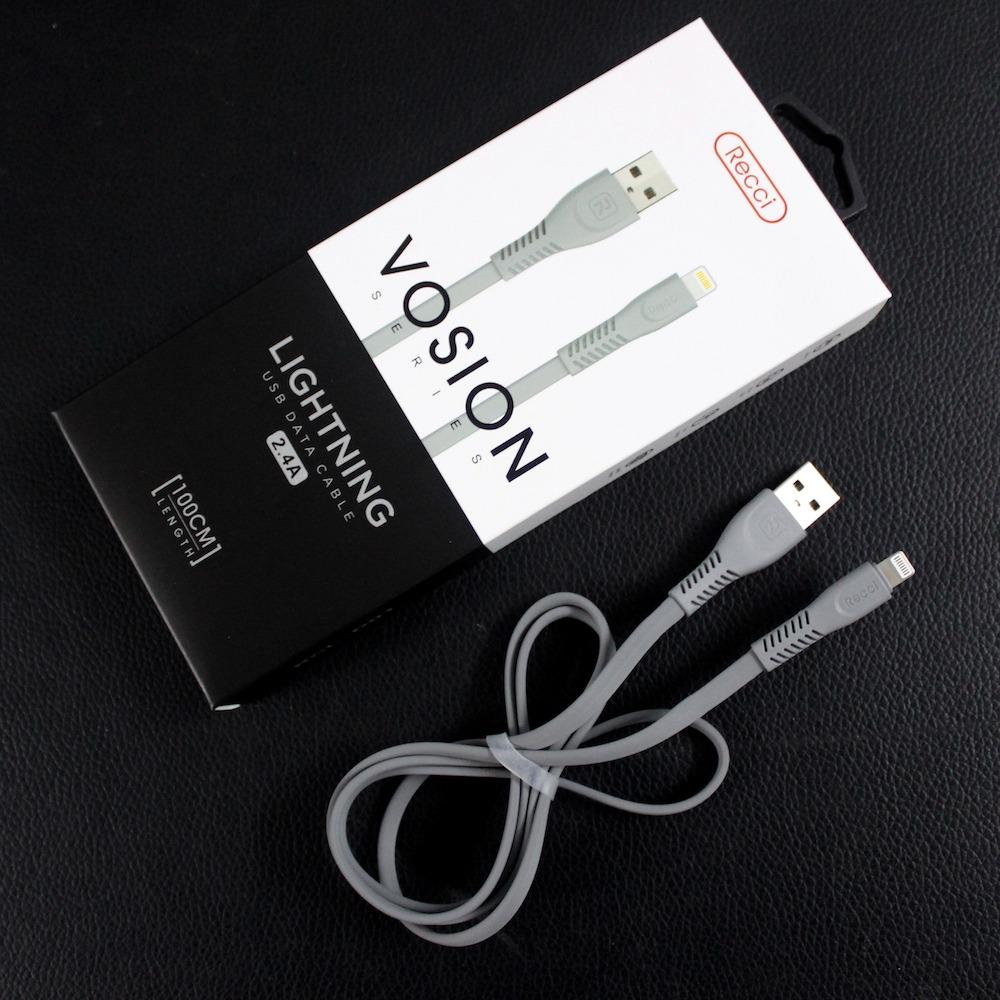 Cáp sạc cho iPhone dài 1.0m Recci Vosion