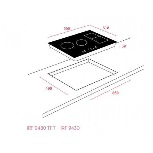 [Trả góp 0%]Bếp Điện Từ Teka IRF 9480 TFT