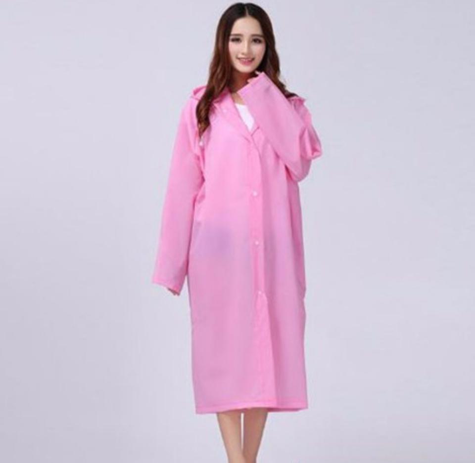 ÁO MƯA MĂNG TÔ KIỂU DÁNG THỜI TRANG (MÀU TÍM)