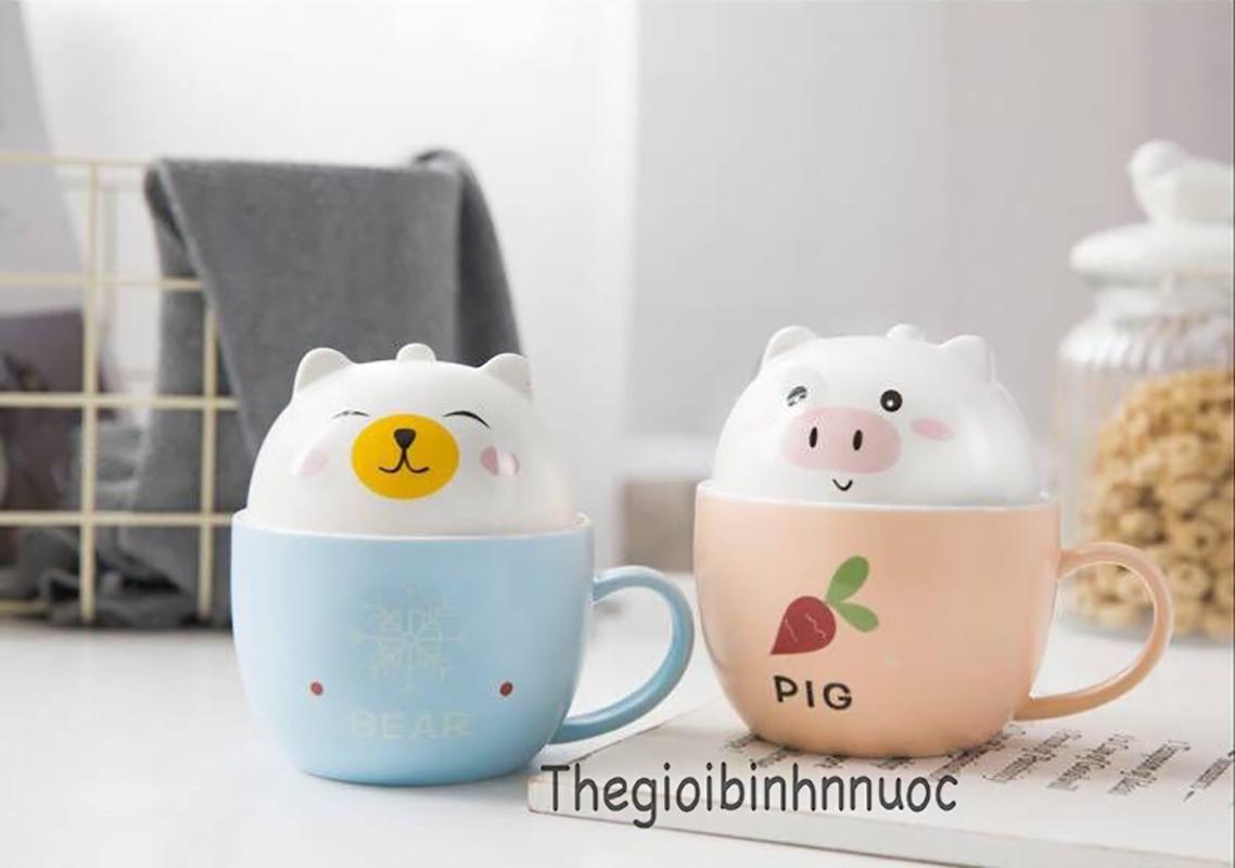 Ly Sứ Mèo Chó Heo Cáo C18