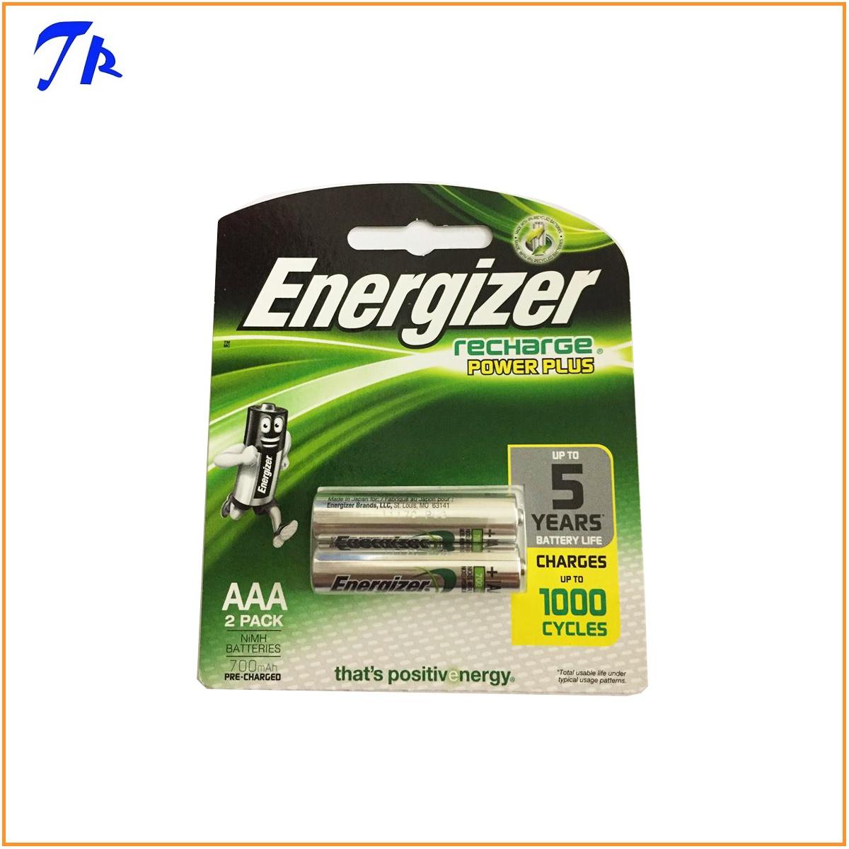 [HCM]10 vỉ Pin Sạc AAA Energizer 700mah ( vỉ 2 viên )