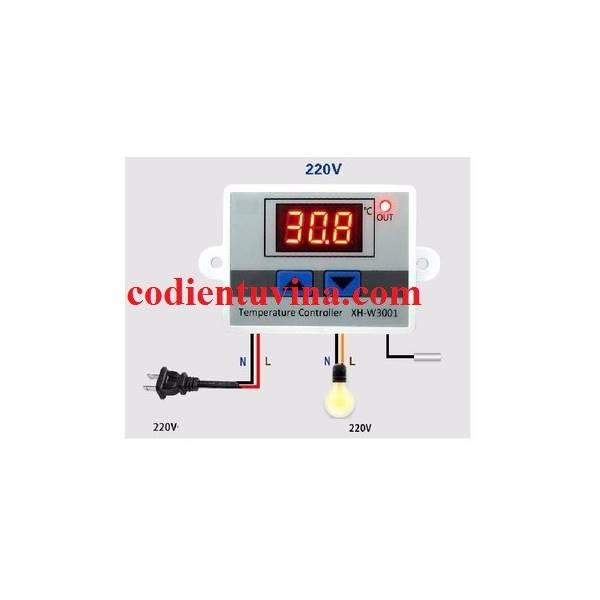 Bộ điều khiển nhiệt độ xh w3001