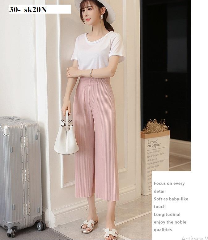 sk20N-quần lửng lưng thun 3 màu S-6XL