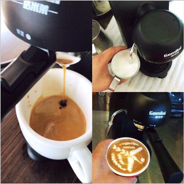 Máy pha cà phê Espresso Italian Gemi Home office commercial (1- 4ly)