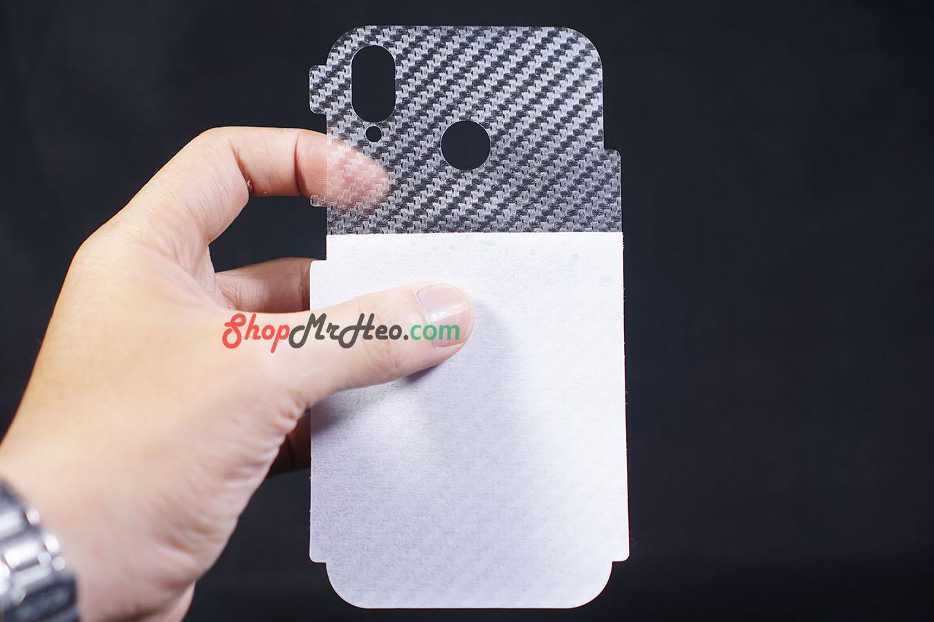 [HCM]Bộ 3 Skin Dán Mặt Lưng Vân 3D Honor Play