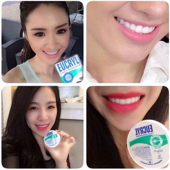 Bột Trắng Răng EUCRYL 50g [ hàng nhập khẩu ]