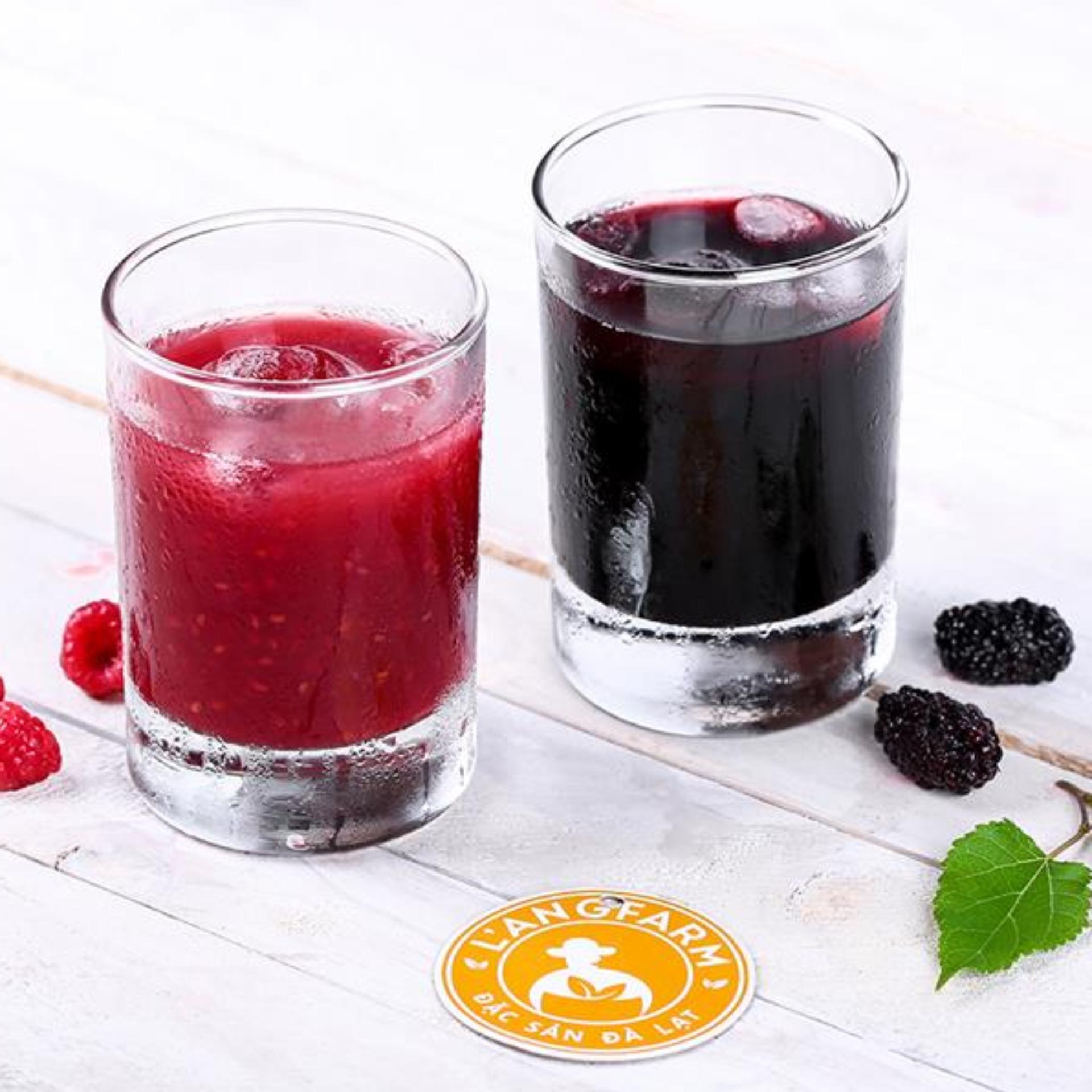 Chai Nước Cốt Dâu Tằm 300ml Langfarm Đà Lạt