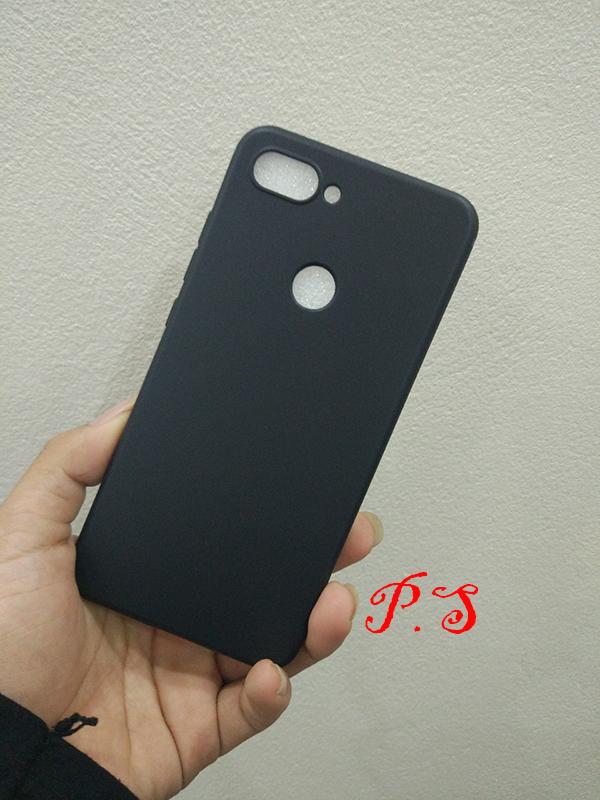 Ốp lưng xiaomi mi 8 lite / Mi 8 youth TPu đen mềm mịn