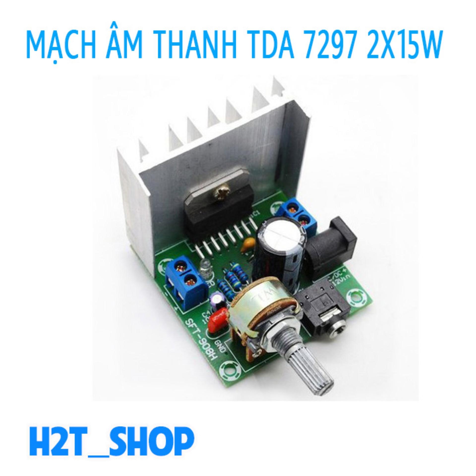 Mạch khuếch đại âm thanh TDA7297-15w+15w