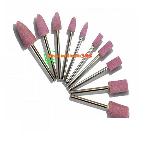 Bộ đá mài hồng trục 3,17 phi 4-10mm